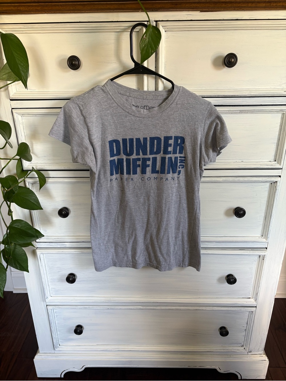 The Office Dunder Mifflin Gray Short Sleeve Tee